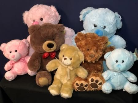 Teddy Bears - Small - Blue